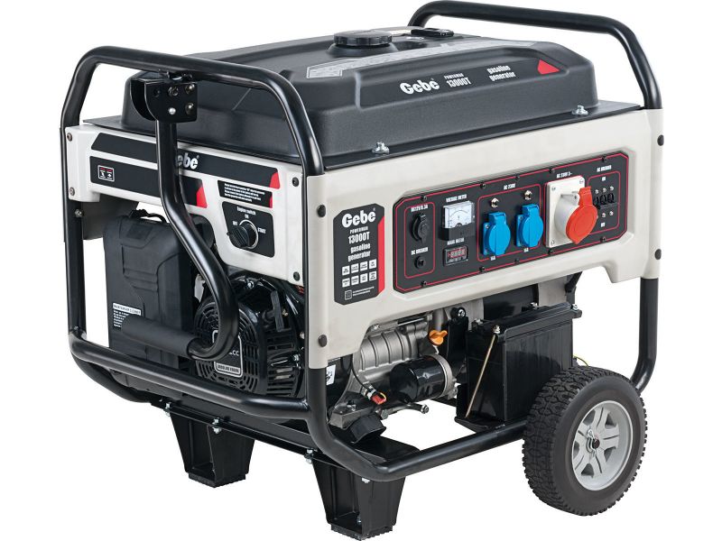 Bilde av Strømaggregat PM 13000T 400V bensin, 9,5 kW