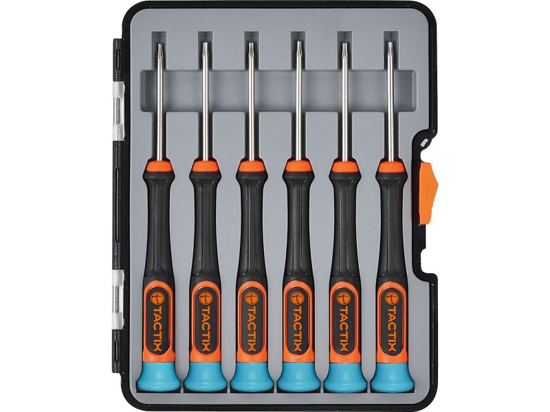 Bilde av Presisjonsskrutrekkersett Torx 6 deler