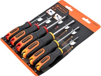 Bilde av Skrutrekkersett flat/PH 6 deler