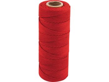 Bilde av Murerloddsnor polyester rød 1.5mm 120m