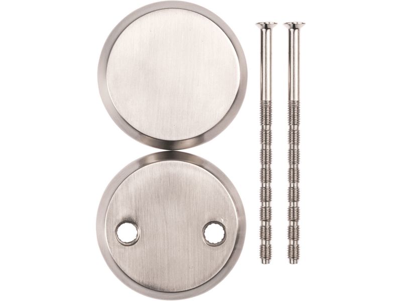 Bilde av Blindskilt m/skruer krom matt