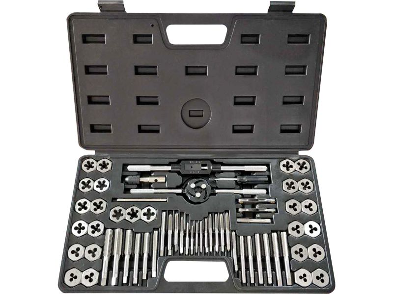 Bilde av Gjengeverktøysett 60 deler metrisk/SAE