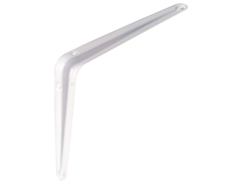 Bilde av Hyllevinkel stål/hvit