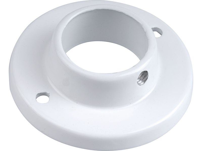 Bilde av Rørholder rund hvit Ø25mm 2 stk.