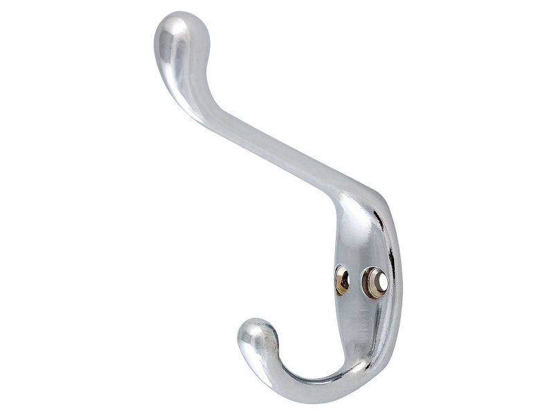 Bilde av Hattekrok Zamak/krom 43x105mm