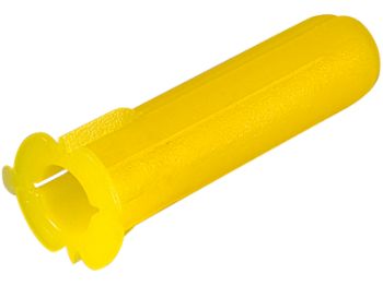 Bilde av Universalplugg plast gul 22mm 10 stk.