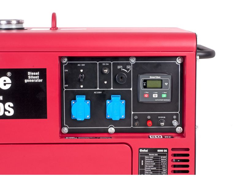 Bilde av Strømaggregat PM 6000 DS diesel, 230V, 5,0 kW