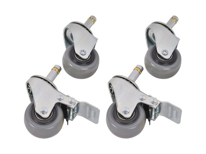 Bilde av Hjulsett for containerkasse, 4 hjul