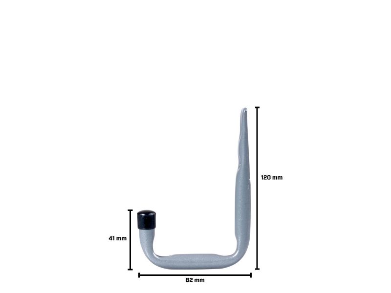Bilde av Opphengskroker sett stål/grå 6 stk.