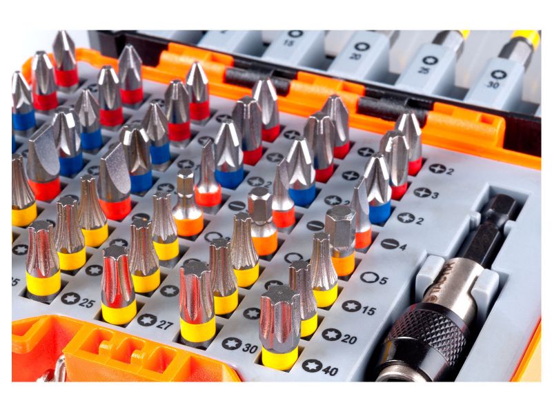 Bilde av Bitssett 56 deler S2-kvalitet