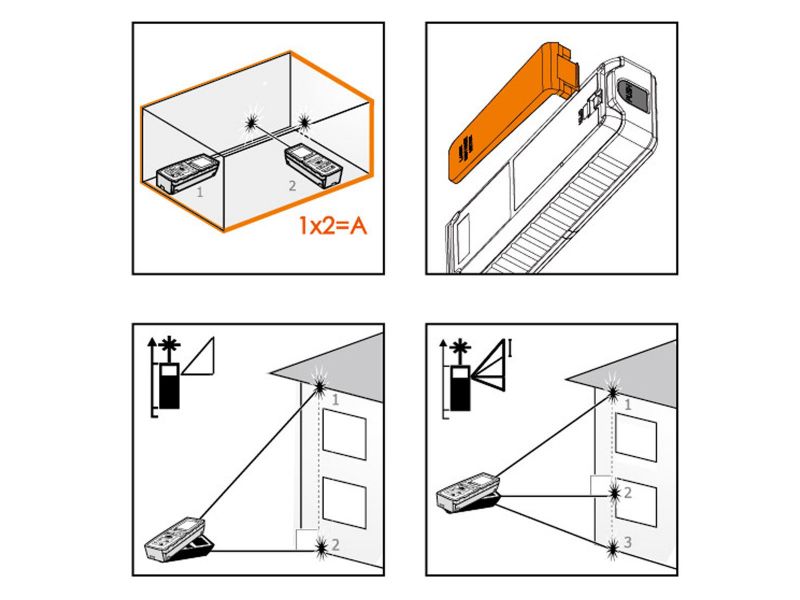 Bilde av Avstandsmåler laser 20 meter