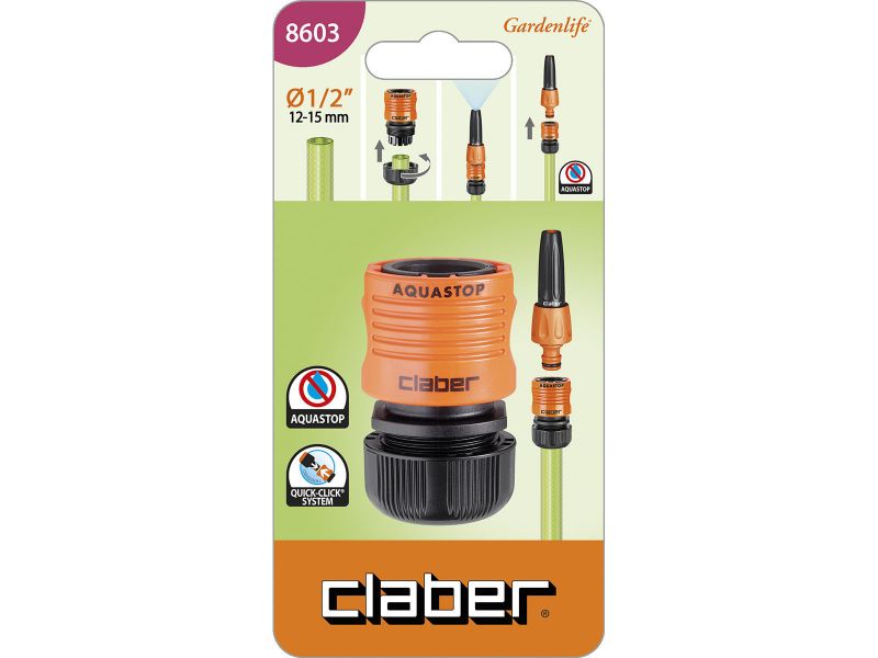 Bilde av Hurtigkobling 1/2" Aquastop (8603)