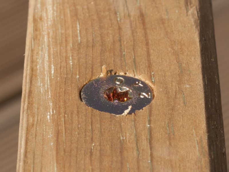 Bilde av Konstruksjonsskrue gulkromatisert senkhode ttap