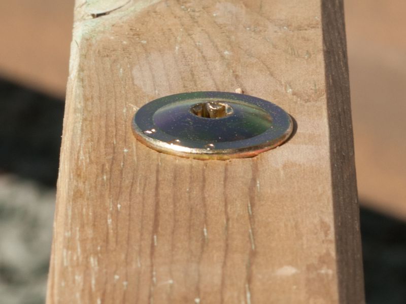 Bilde av Konstruksjonsskrue gulkromatisert monteringshode t