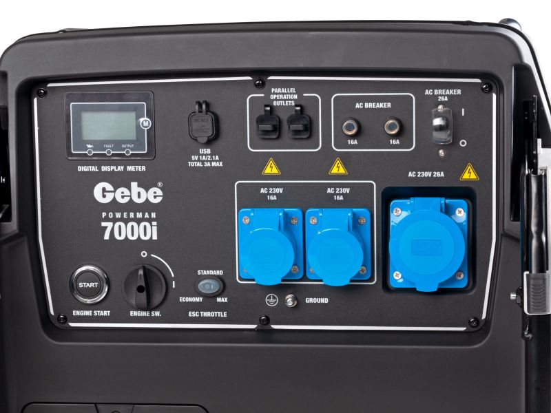 Bilde av * Strømaggregat PM 7000i inverter bensin