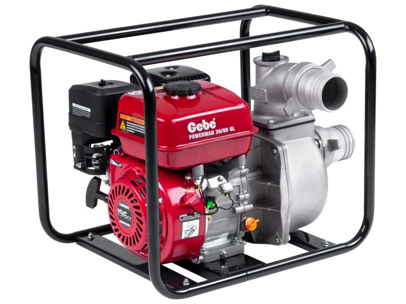 Bilde av * Vannpumpe PM 30/60 GL bensin 3" 60.000 l/h