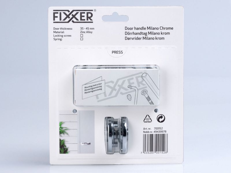 Bilde av Dørvrider Milano FKR innendørs