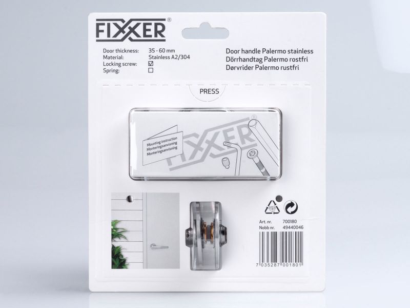 Bilde av Dørvrider Palermo rustfri A2