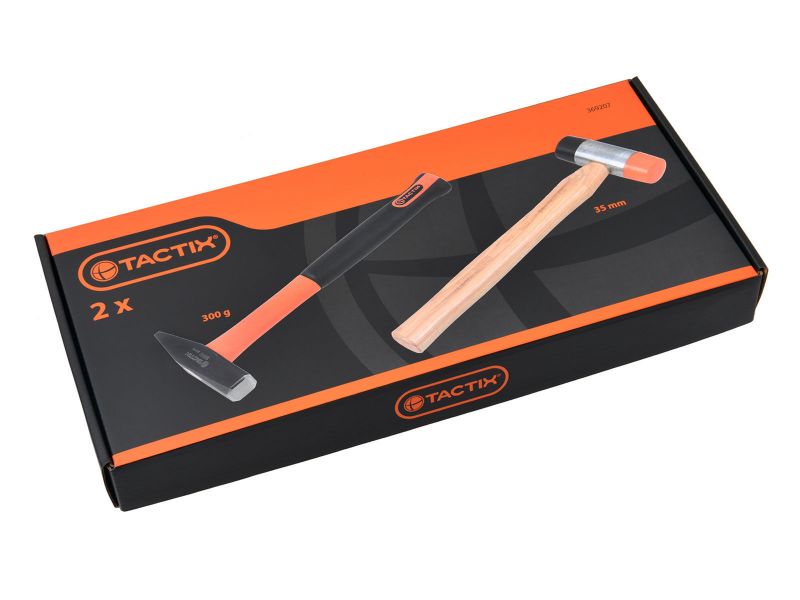 Bilde av Verktøysett f/vogn 2 deler hammer