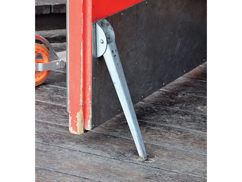 Bilde av Dørholder varmforsinket 385x1.5mm