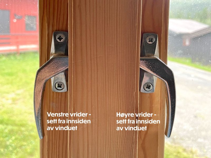 Bilde av * Vindusvrider Venstre Zamak/krom