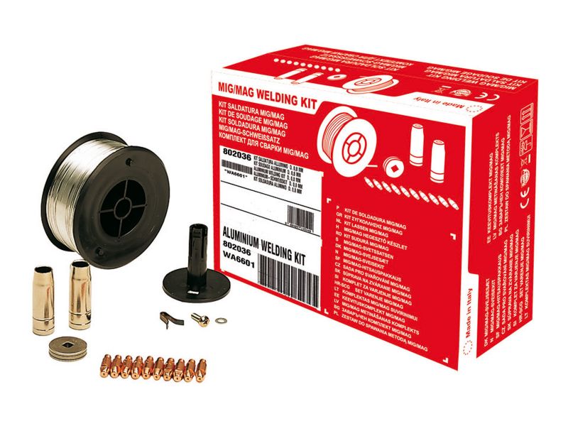 Bilde av Sett for aluminiumssveising Ø0,8mm