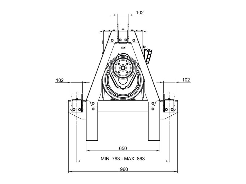 Bilde av Strømaggregat Farmer 42L 230V traktordrevet