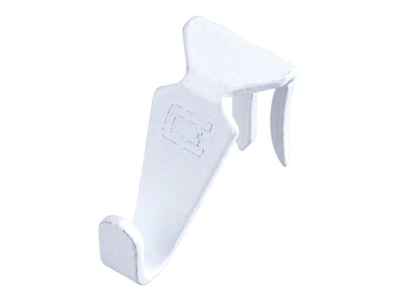 Bilde av Opphengskrok hvit 20kg 10 stk.