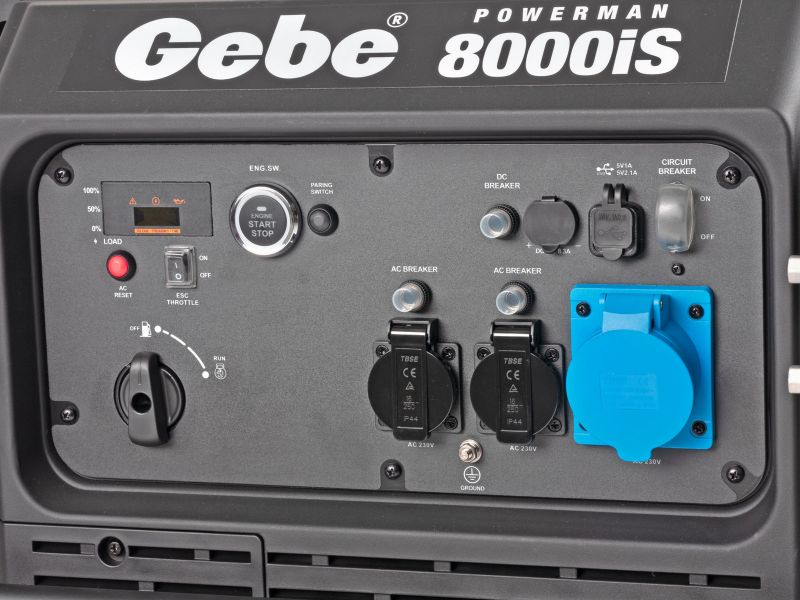 Bilde av Strømaggregat PM 8000iR inverter aggregat, bensin, 7,5 kW