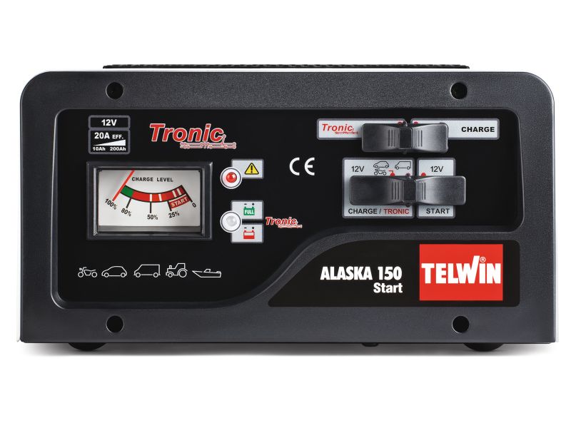 Bilde av Lader med hjelpestarter Alaska 150 12V 20/100A