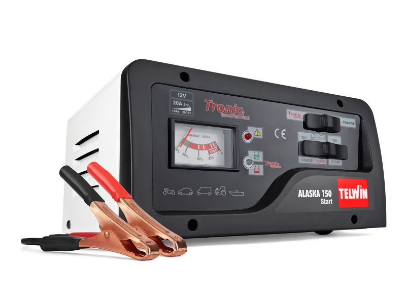 Bilde av Lader med hjelpestarter Alaska 150 12V 20/100A