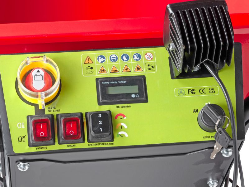 Bilde av * Minidumper PM500ME 500kg elektrisk 48V man tipp