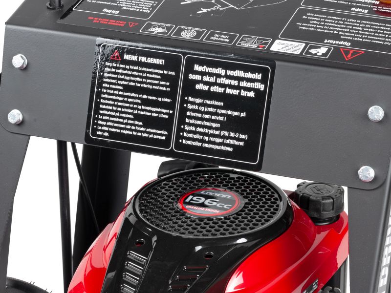 Bilde av Minidumper PM300M 300kg 4x4 bensin 6,5HK man tipp