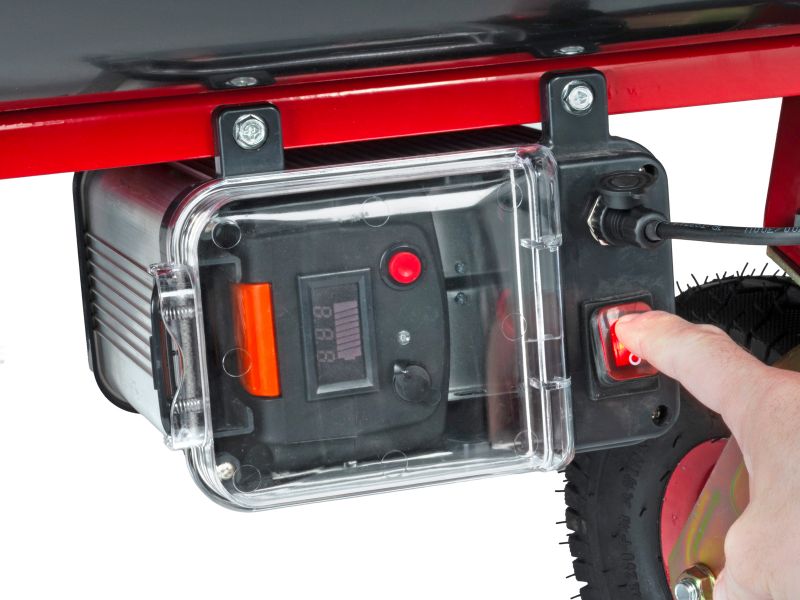 Bilde av Trillebår el TE300 160 l 300 kg 280W Li 40V/6Ah