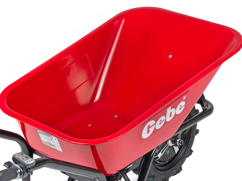 Bilde av Trillebår el TE150 80 l 150 kg 500W 24V/12Ah