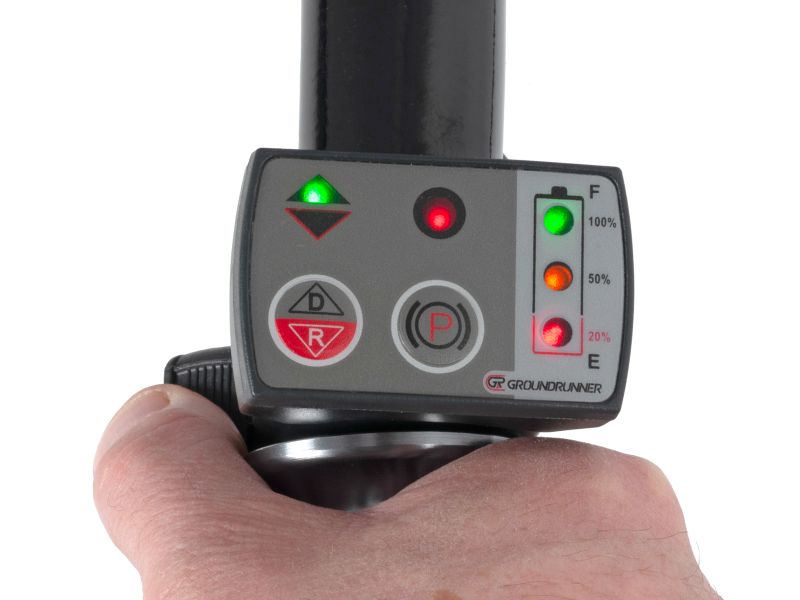 Bilde av Trillebår el TE150 80 l 150 kg 500W 24V/12Ah