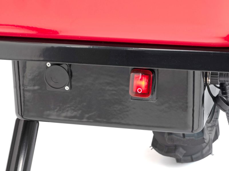 Bilde av Trillebår el TE150 80 l 150 kg 500W 24V/12Ah