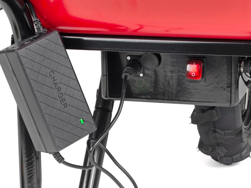 Bilde av Trillebår el TE150 80 l 150 kg 500W 24V/12Ah