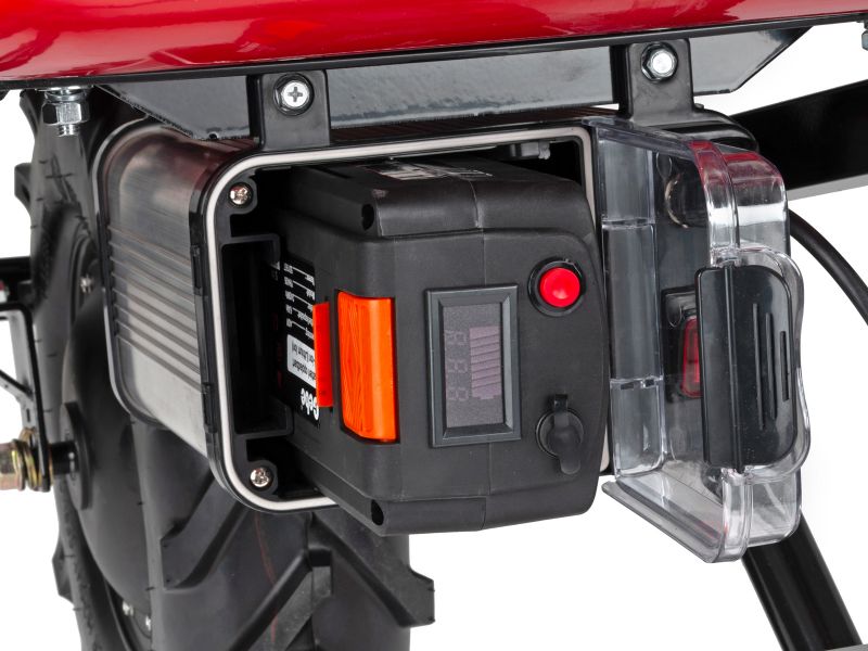 Bilde av Trillebår el TE260 100 l 260 kg 280W Li 40V/6Ah