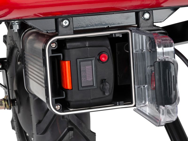 Bilde av Trillebår el TE260 100 l 260 kg 280W Li 40V/6Ah