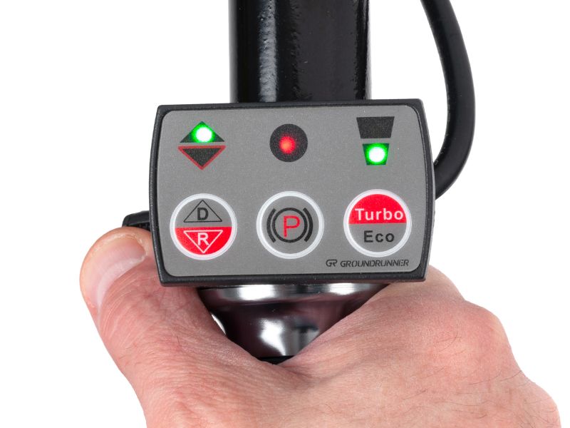 Bilde av Trillebår el TE260T 100 l 260 kg 280W Li 40V/6Ah