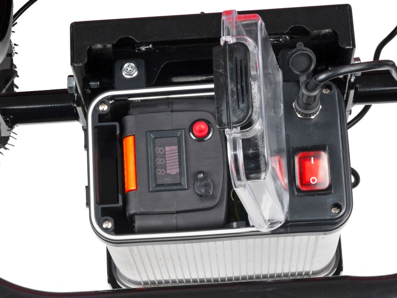 Bilde av Trillebår el TE260T 100 l 260 kg 280W Li 40V/6Ah