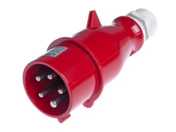 Bilde av Støpsel 16A 3P+N+J 400V 6h IP44