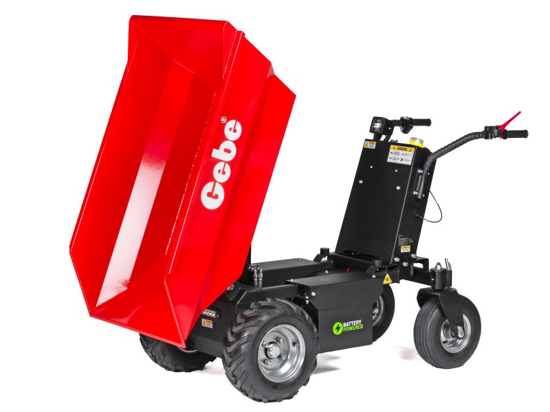 Bilde av Minidumper PM500HE 500kg elektrisk 48V hydraulisk tippfunksjon