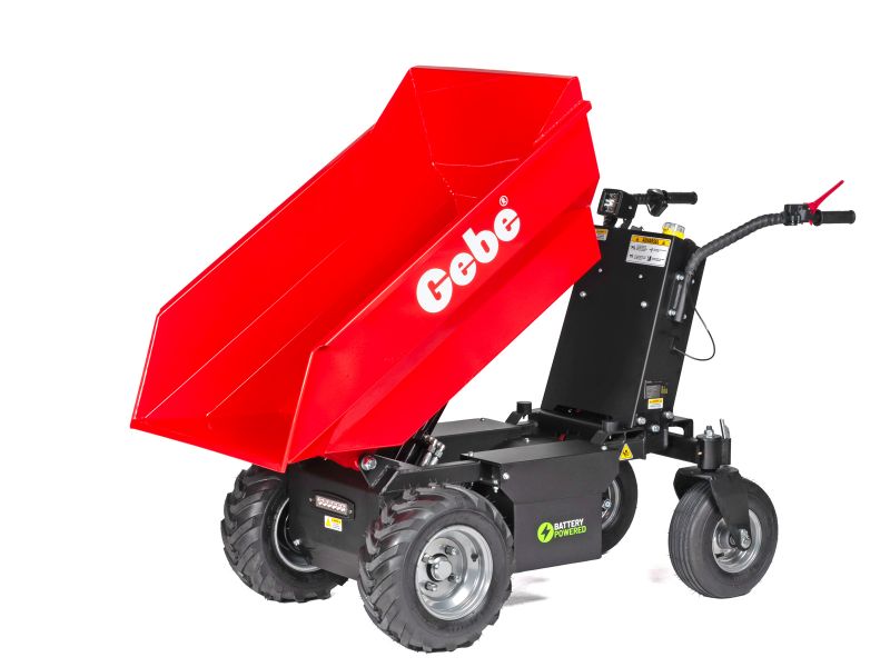 Bilde av Minidumper PM500HE 500kg elektrisk 48V hydraulisk tippfunksjon