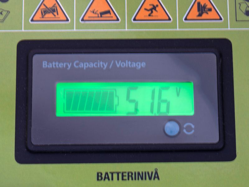 Bilde av Minidumper PM500HE 500kg elektrisk 48V hydraulisk tippfunksjon