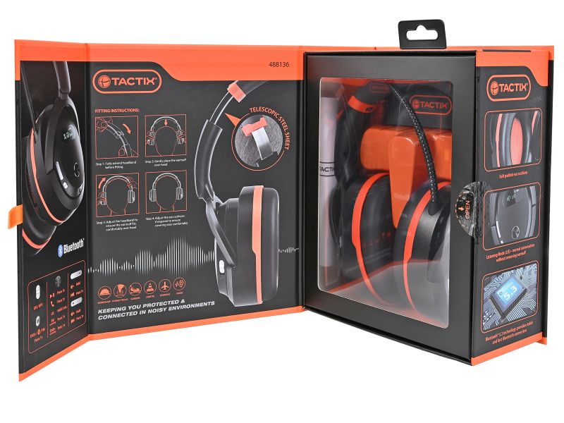 Bilde av Hørselsvern DAB+ FM Bluetooth G4,0